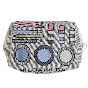 HildaHilda（ヒルダヒルダ）ポーチ - Lサイズ「メイクアップ」