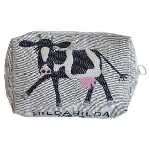 HildaHilda（ヒルダヒルダ）ポーチ - Lサイズ「うし」