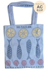 HildaHilda（ヒルダヒルダ）Lサイズ - トートバッグ「グロサリー」【 アクリルコーティング仕上げ 】