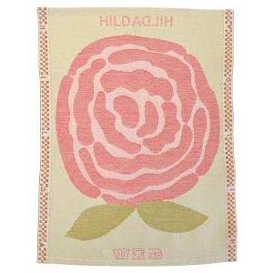 HildaHilda（ヒルダヒルダ）キッチンタオル「ローズ（レッド）」